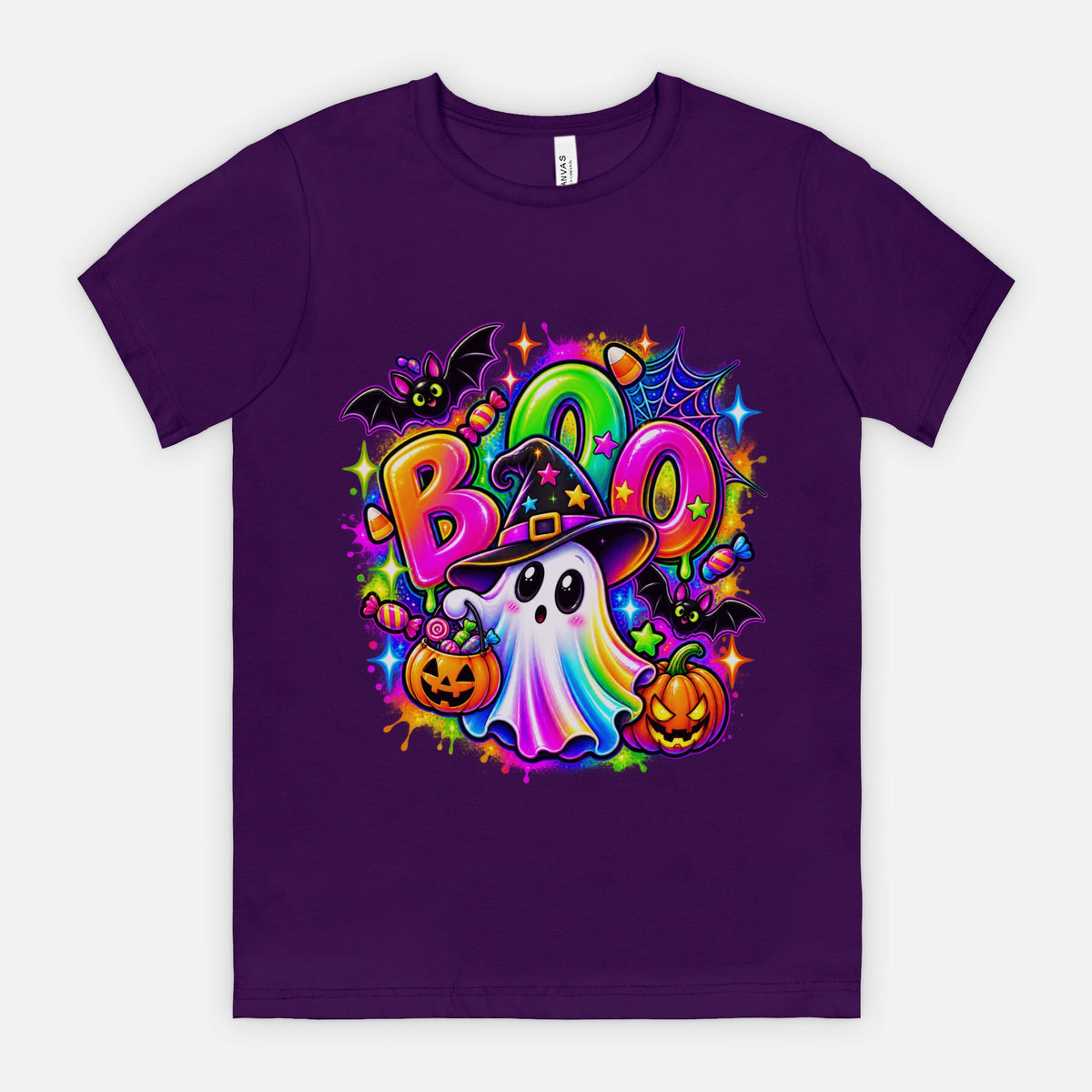 Boo! Bright Colored Graphic (DTG)