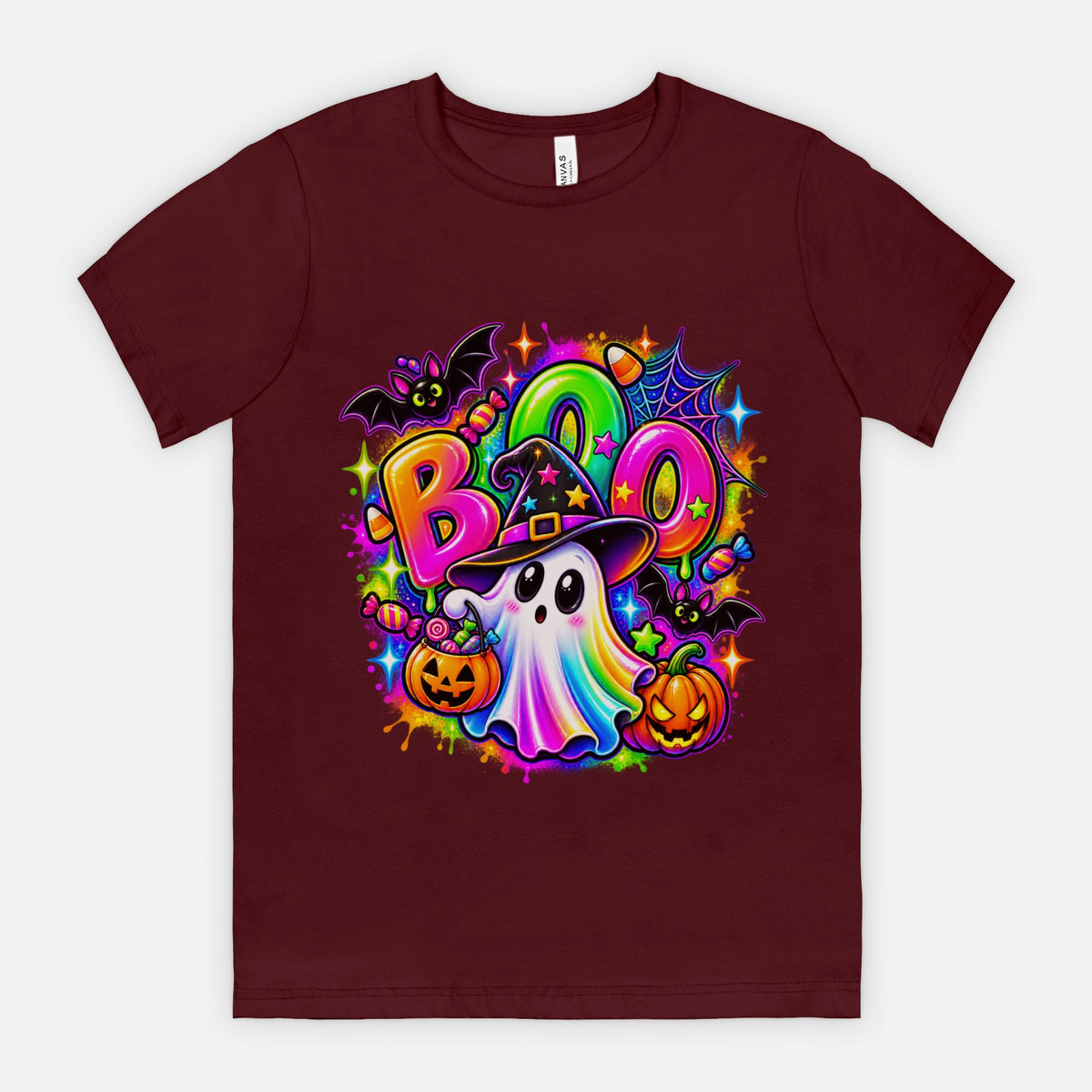 Boo! Bright Colored Graphic (DTG)