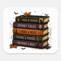Spooky Stacked Books Mouse Pad (Rectangle)