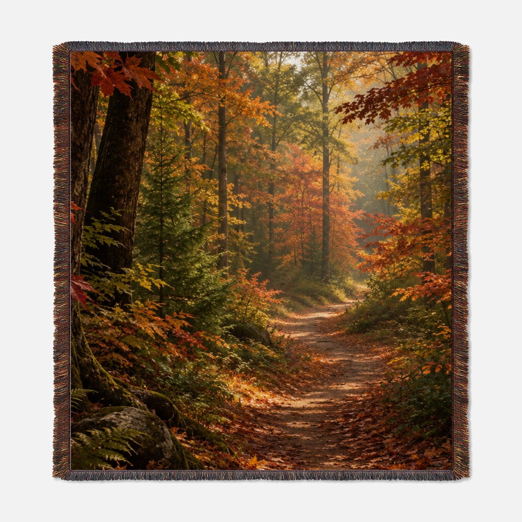 Fall Forest Throw 54" x 60"