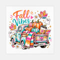 Fall Vibes Canvas - Square, 1.5"