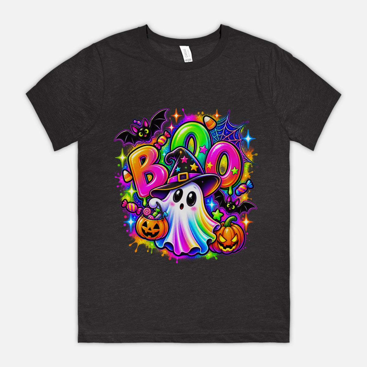 Boo! Bright Colored Graphic (DTG)